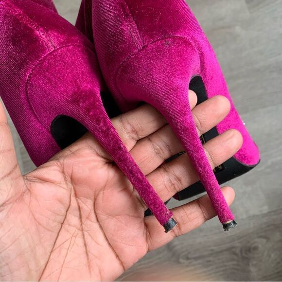 VELVET BOOTS - Picture 6 of 9